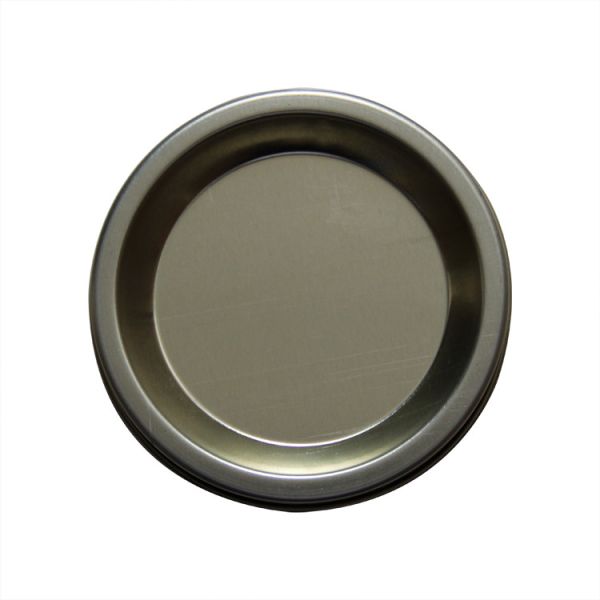Custom Hard Gold Iron Strech Tin Can Lid Glossing Wine Packaging Tube Cap