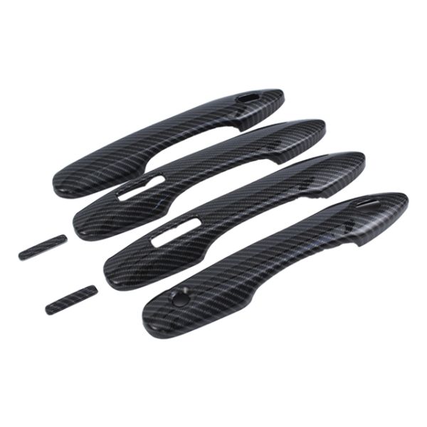 2020-2023 Year Fitment Auto Imitate Carbon Door Handle Cover for Toyota Corolla Cross