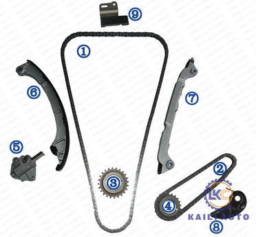 Приурочивая набор цепи для ГАЗА 2.0L DOHC PE01-12-201 148L SV CX-5 Axela 6 Atenza CX4 седана MAZDA MAZDA 3 GS i большого путешествуя 3