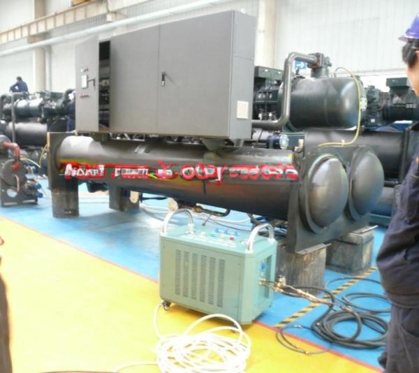 Máquina de recuperação de vapor de refrigerante R410A R134A 2HP Máquina de recarga de gás AC de reciclagem