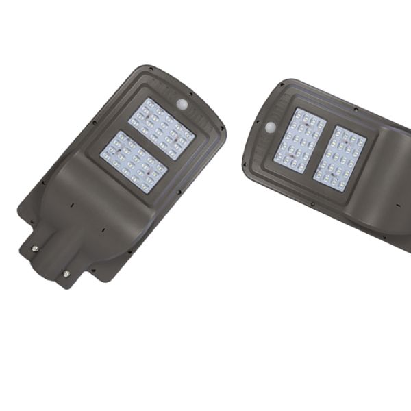 Outdoor Integrated Solar LED Street Light Led All In One 80Pcs SMD Chip