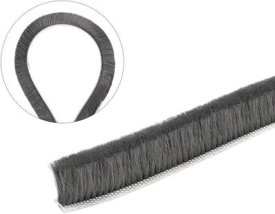 Anti Collision Adhesive Pile Weather Stripping Sealing Strips For Sliding Doors Windows