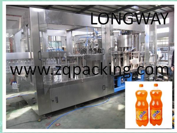 automatic carbon dioxide beverage bottling machine