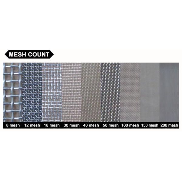 Stainless Steel Wire Mesh 304 316 316L 30-120 Mesh Woven