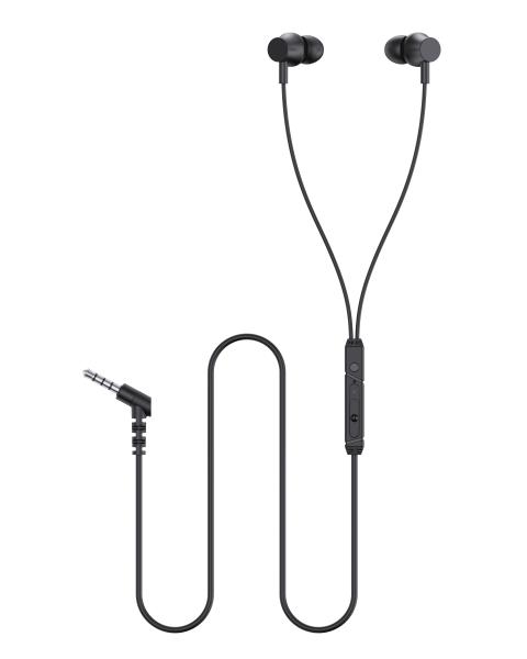 Lenovo QF320 Wired In Ear Earphones Black With C Certification