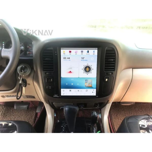 12.1 дюймовое экрановое авторадио Для 1999-2002 Toyota cruiser Навигация GPS Мультимедийный DVD-плеер Android Беспроводный Carplay 4G