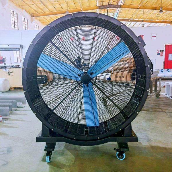 1.35m/1.5m/2m Industrial Drum Fan High Velocity Heavy Duty Direct Drive  Industrial Standing Fan