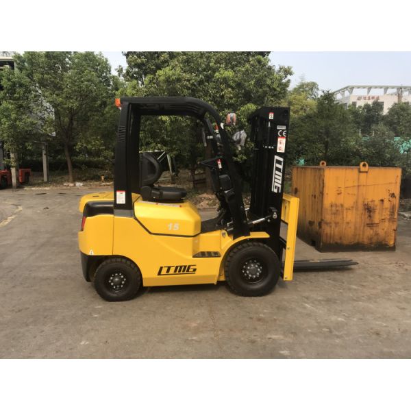 LTMG side shifter 2 stage mast forklift 1.5ton mini forklift with solid tyres