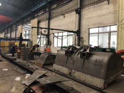 HARDOX400 Excavator Tilt Bucket Unload Coal 0.4-3m3 Capacity High Strength Teel Material