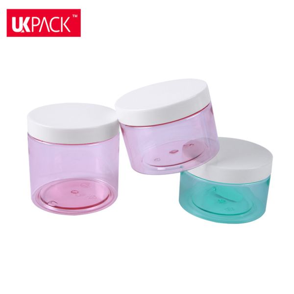 Прозрачные косметические пластиковые банки большого размера Маска для лица / банка с кремом для волос UKC49