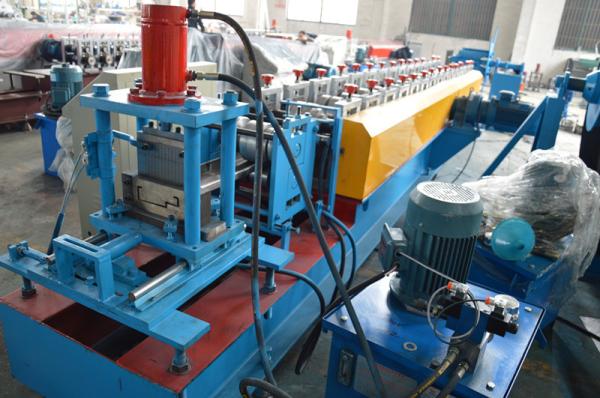 OEM Customized ISO Certificate Metal Door Frame Roll Forming Machine With PLC Control System