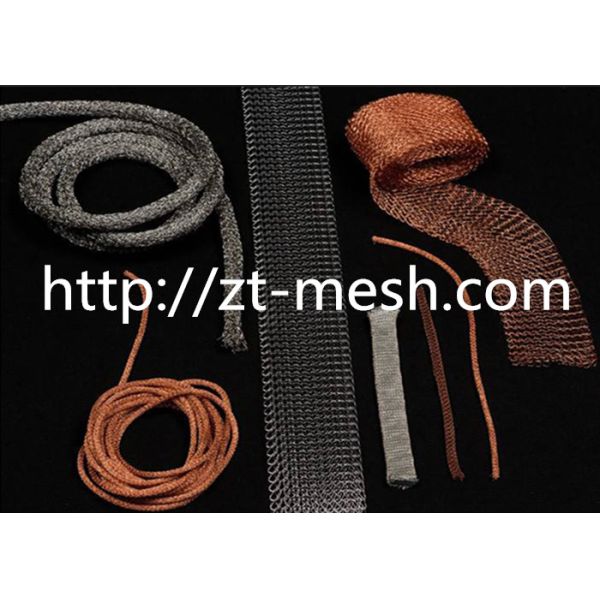Heat Resistant Knitted Wire Mesh Gasket Perfect for in High Temperature Industrial Machinery and Equipment Sealing Needs