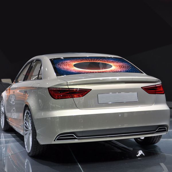 IP30 la haute définition d'écran de la publicité de la voiture LED et couleurs