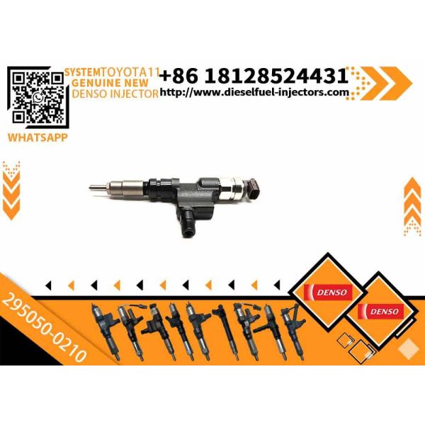 Diesel Fuel Injector 295050-0210 23670-30410 Excavator Truck Parts Steel