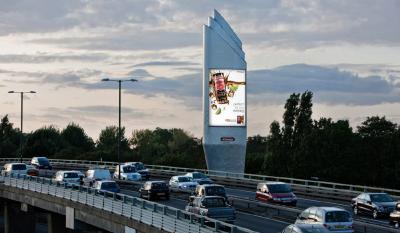 Tela LED colorida à prova d'água 6500nit Tela de publicidade LED externa