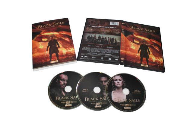 Free DHL Shipping@New Release HOT TV Series Black Sails Season 3 DVD Set Wholesale!!