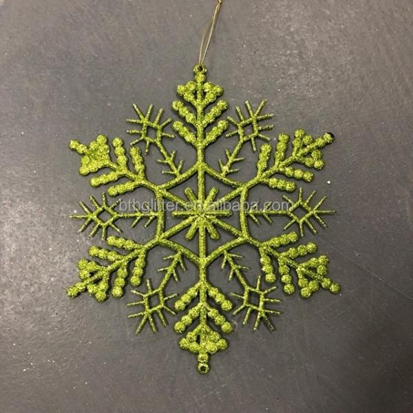 28CM 35CM Christmas Snowflakes Ornaments Shaped Glitter Hanging Decorations for Outdoor and Holiday Eco Friendly Decoration