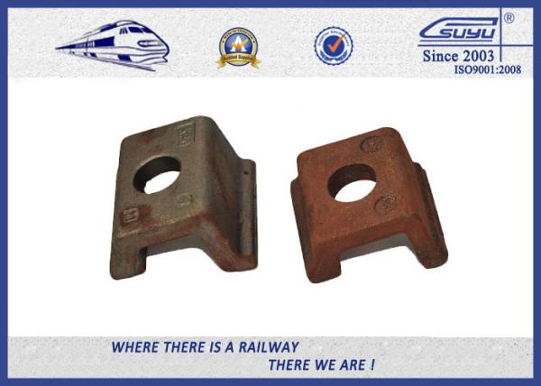 Plain Surface Carbon Steel KPO Type Rail Clip For DIN 536 And UIC 860 Standard Rail