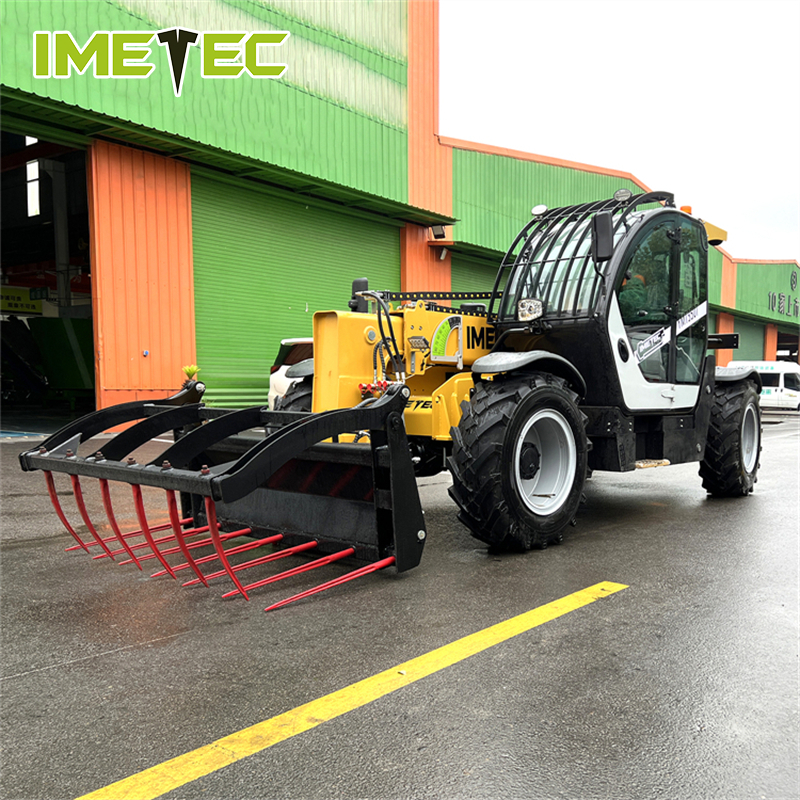  Warehouse Telescopic Forklift Logistics Telehandler 4 Ton 13.5m for Container Loading High Bay Stacking