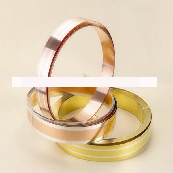 Copper Zinc Alloy Flat Metal Strips , Silver Plated Copper Contacts ROHS