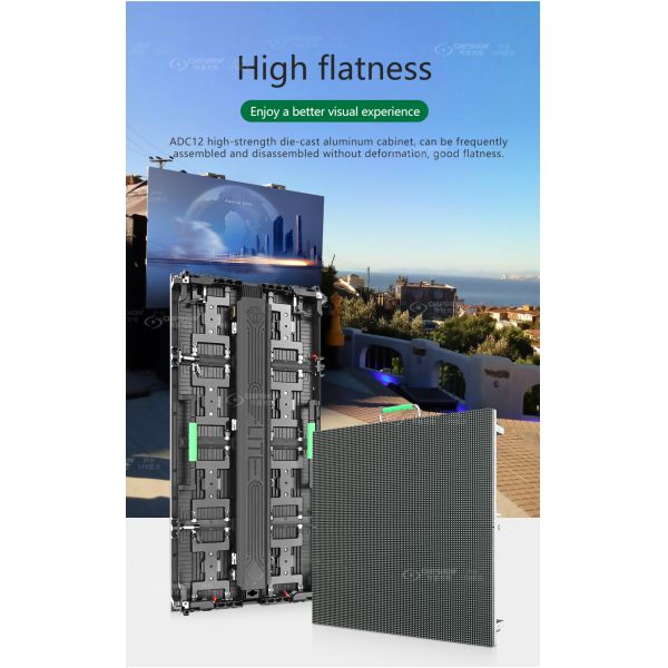 P3.91 P4.81 500*1000mm Outdoor Concert LED Display Rental Full Color Stage Screen 10Ft X 12Ft NL Stock China USA Rental Concerts