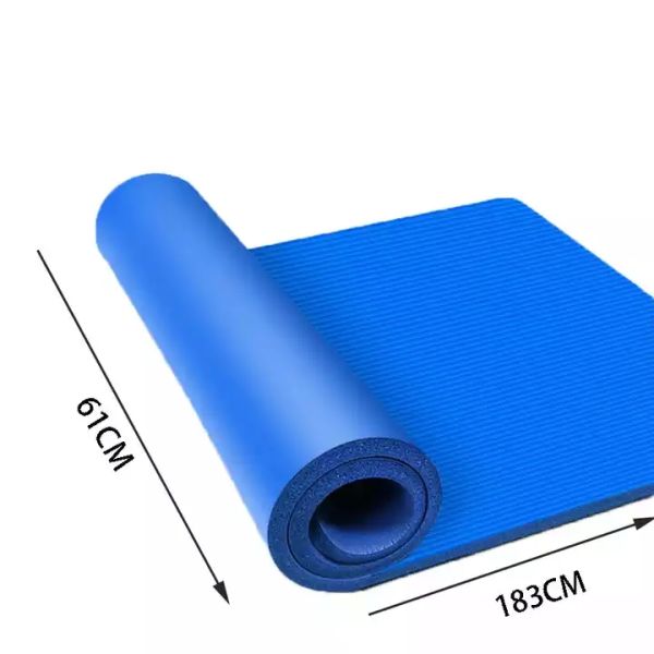 183*61*0.8cm Exercise Yoga Mat NBR Washable Custom Logo Yoga Mats