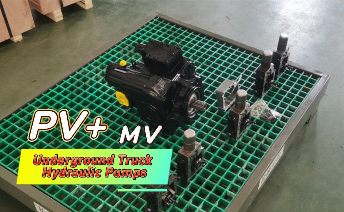 Customized scraper hydraulic oil pump Литые железные корпуса подземные грузовики гидравлические насосы PV22 MV23