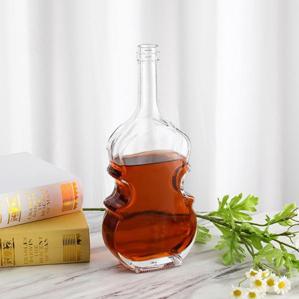 Customize Sealing 500ml 700ml 750ml Liquor Bottles for Brandy Tequila Gin More