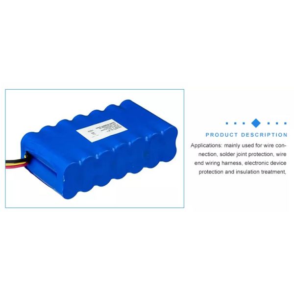 пластиковая трубка 0.15mm PVC 1kv 0.1mm сокращение жары 18650 блоков батарей