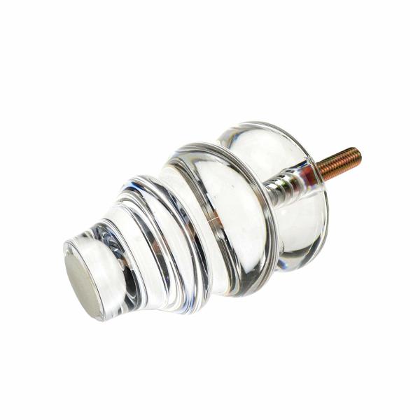 4 Conjunto de lucite Acrílico Móveis pernas Forma rolada para Diy Sofá de substituição pernas acrílicas