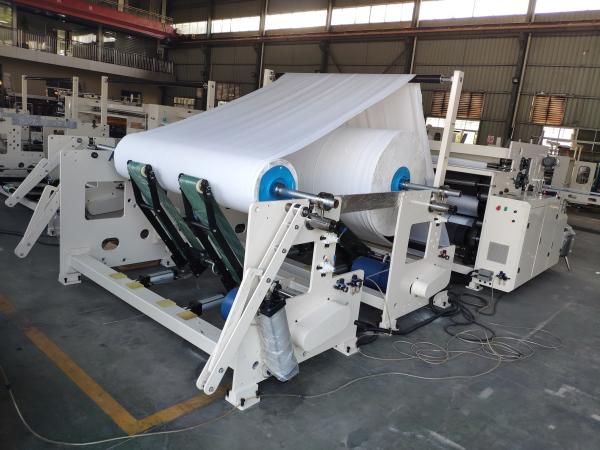 Rolo do papel 14KW que faz a máquina, papel higiênico de Rewinder da talhadeira do rolo