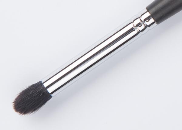 Escova de mistura do vinco do olho cinzento preciso do cabelo do esquilo com o punho luxuoso do ébano