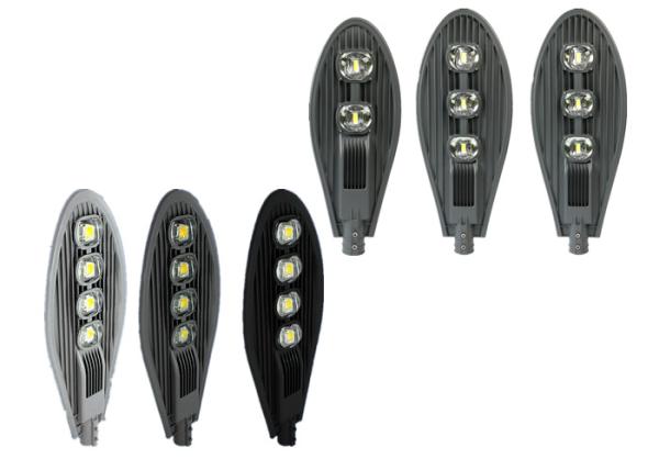 COB SMD Outside Street Lights , Motion Activated Street Lights IP65 Protection Grade