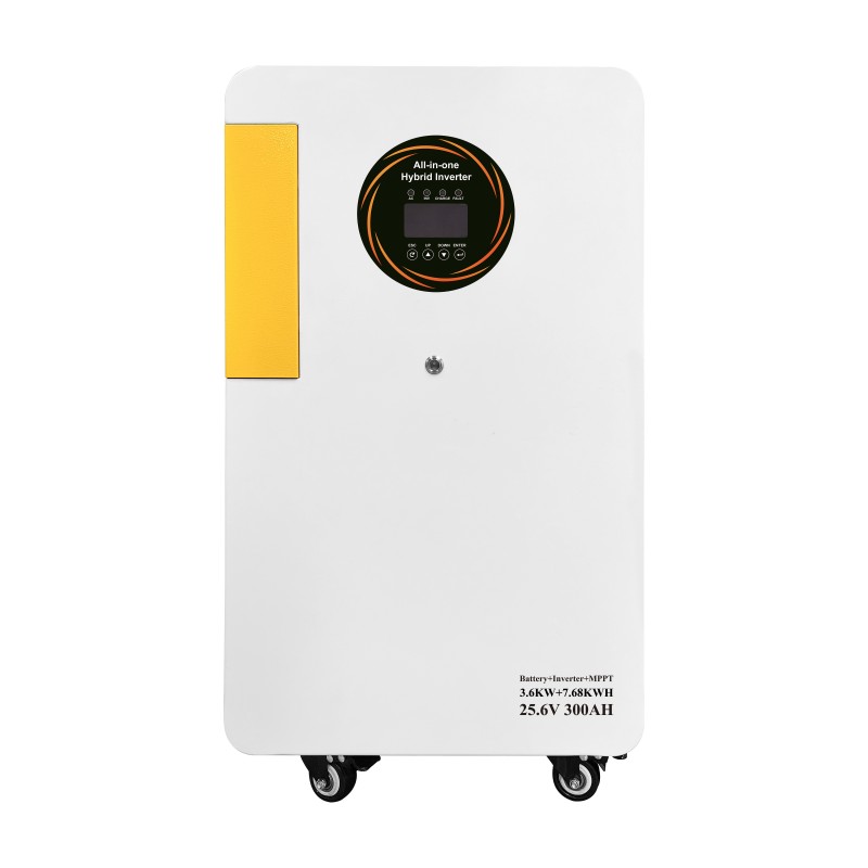 All-in-One Hybrid Solar Inverter & Battery Storage System – Built-in MPPT for Home & Off-Grid.