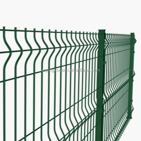 Outdoor Garden Metal 3D Fencing Welded Wire Mesh 3D Fence with Low Carbon Steel Wire