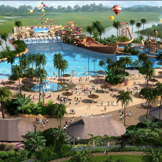Customize Adult / Kids Waterpark Project , Theme Water Amusement Design / Customized Water Slide