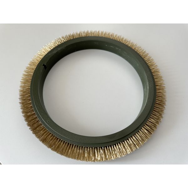 Parties de la machine de stenter Monforts Machine de finition petite brosse roue 26/22mm Dia interne Brille noire