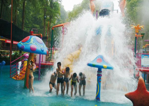 Corrediça de água colorida da fibra de vidro do campo de jogos do Aqua, parque temático Equiment