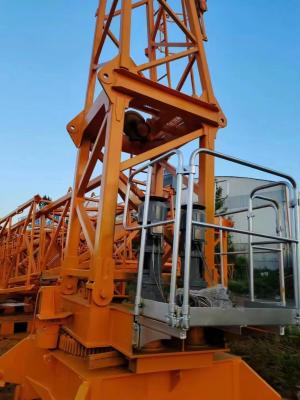 6000kg Second Hand Movable Tower Crane TC6010-6 Hydraulic Engine