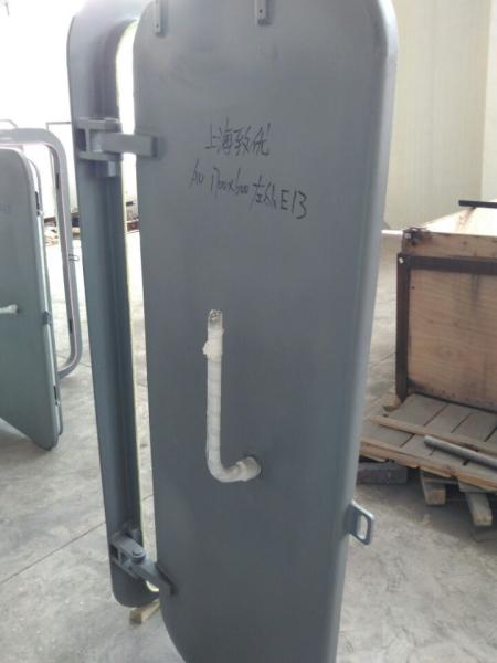 8 / 10mm Thickness Marine Doors Single Leaf A0 Steel Weathertight Door Hinge / Clips Part