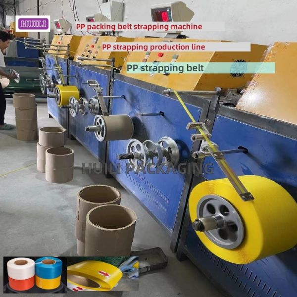 100-300M/Min Línea de producción de correa de PP extrusora de tornillo único