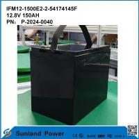 M8 Conector 12V Batería LiFepo4 para temperatura de funcionamiento de -20°C a 60°C
