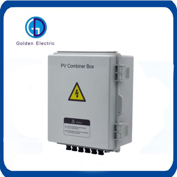 Corrosion Resistant IP65 32A PV Array Combiner Box 6 in 1 out Customization
