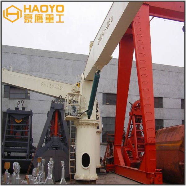 Marine Fixed Lifting Types of Shipboard Handling Ship Cranes Marine Ship Deck Crane