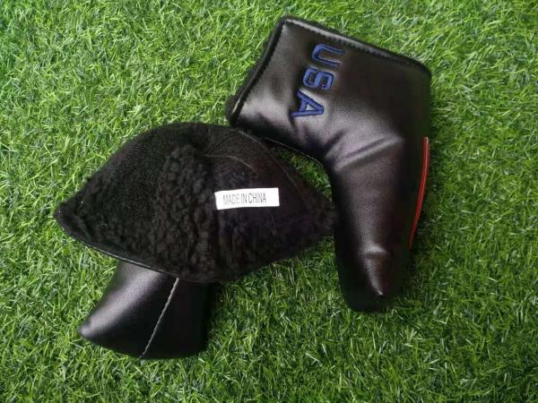 club cover , Golf head cover , USA golf head cover , putter headcover ,  USA headcover