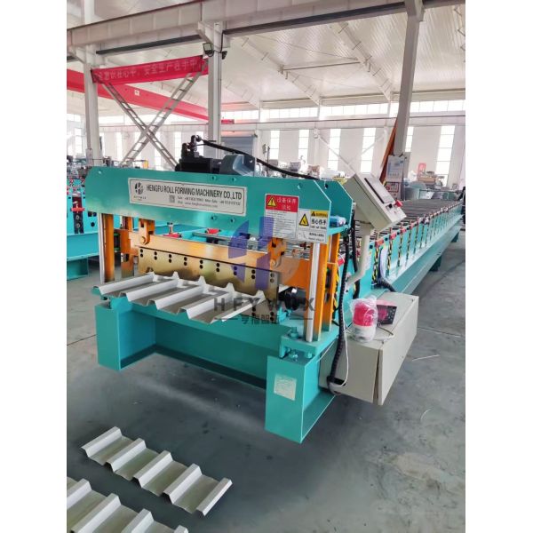 IBR Trapezoid 686 Roofing Sheet Roll Forming Machine with 23 Forming Stations, 40m/min Production Speed, and PLC Control System