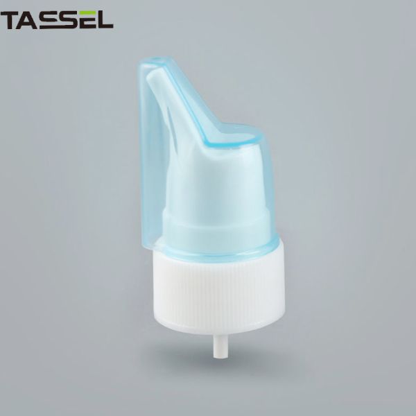 Plastic Medical HDPE Bottle Screw Sealing Type Nasal Rotation Spray Bottle