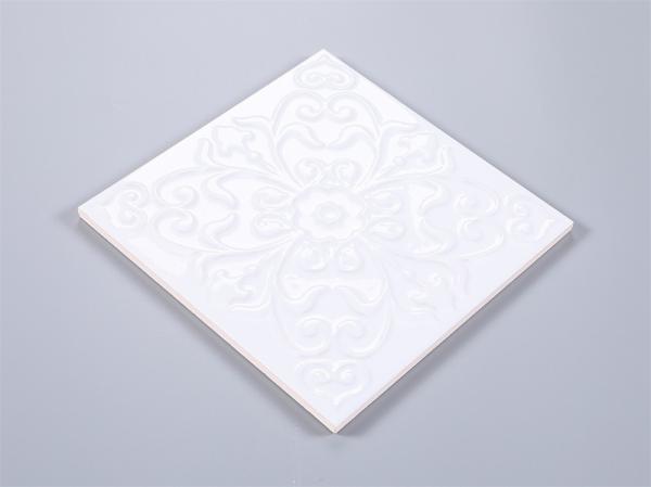 Carreaux de sol antidérapants W.A 6% 200x200 mm pour le salon et carreaux rustiques en céramique durables pour la salle à manger