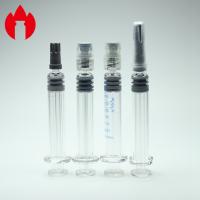 serrure neutre de Luer de seringue en verre de Borosilicate 2.25ml pour médical et cosmétique