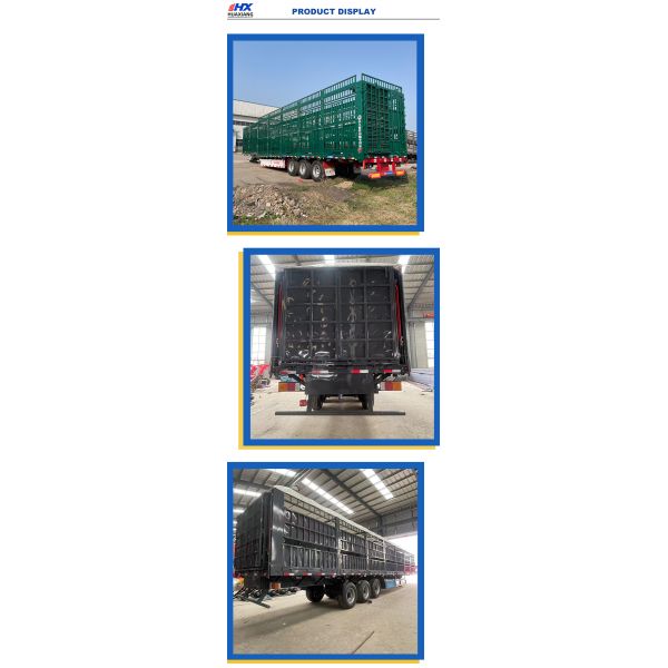 Selling Units Single item Fence Semi-Trailer for Customized Cargo Storage